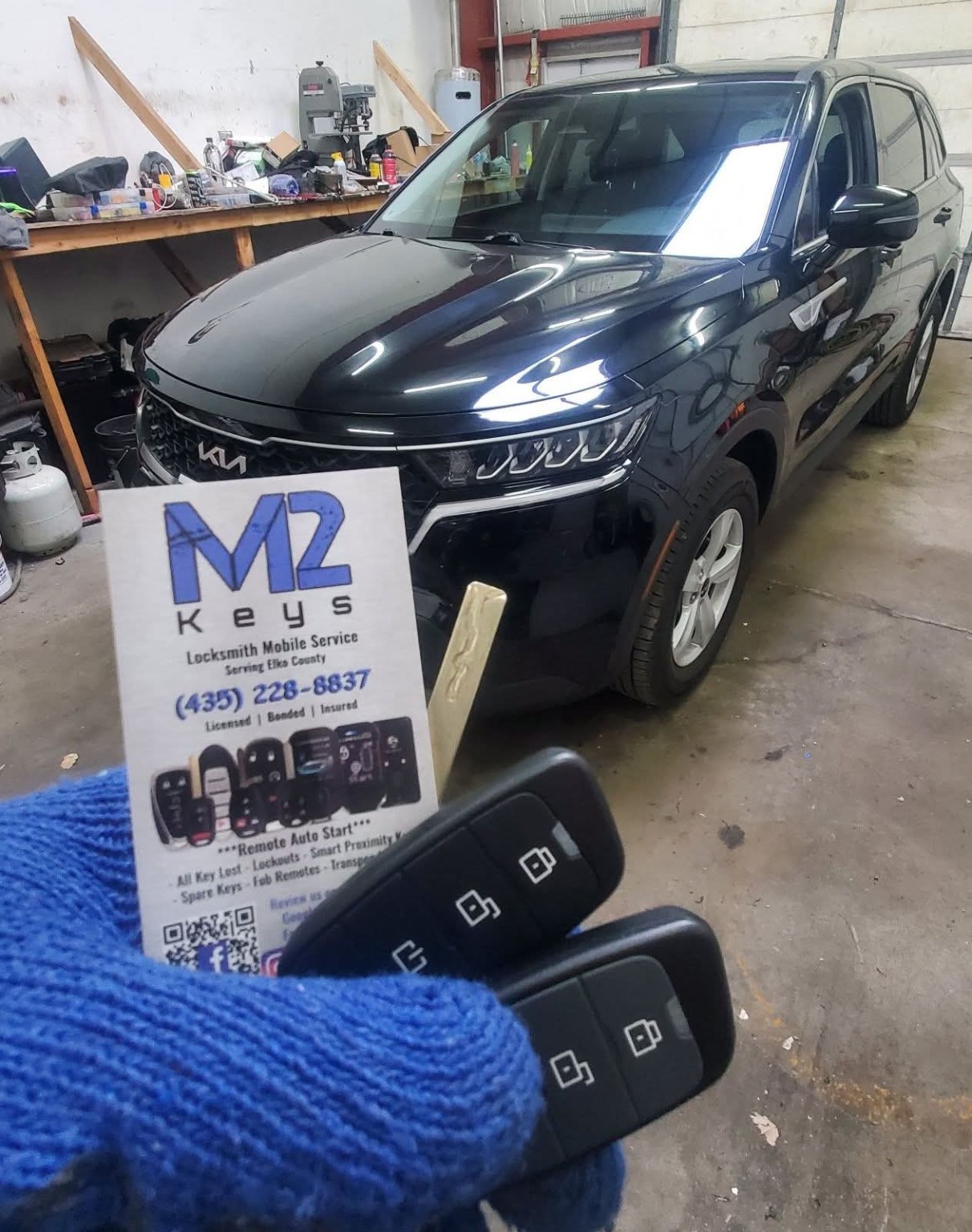 Recent M2 Keys locksmith job