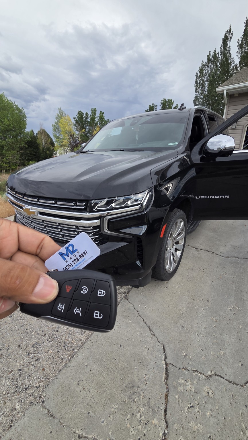 Chevrolet vehicle key service